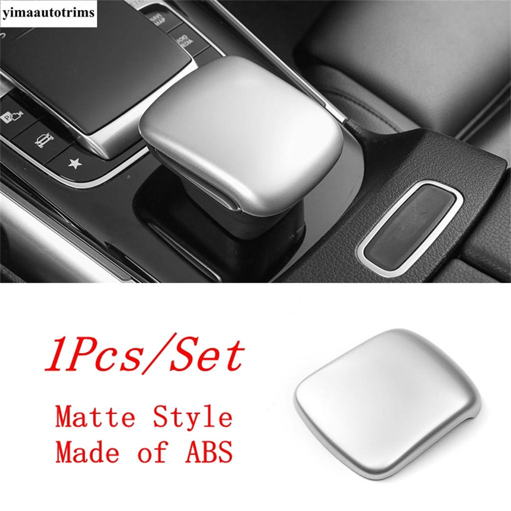 Car Gear Shift Knob Head Handle Cover Trim Accessories Interior For Mercedes Benz W247 GLB200 GLB180 GLA200 EQB EQA  - 2024