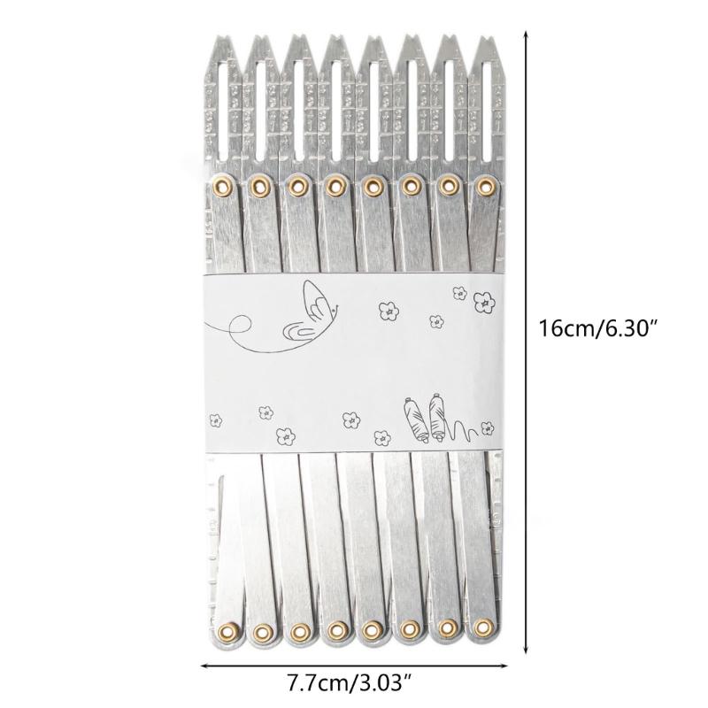 Expanding Sewing Gauge, Expandable Sewing Gauge Button Guide Equal Space Divider for Quilting Craft Pleat Button Spacer