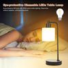 Lampada da tavolo industriale Lampada da scrivania vintage Lampada da comodino con porte USB 2.1A Porta CA