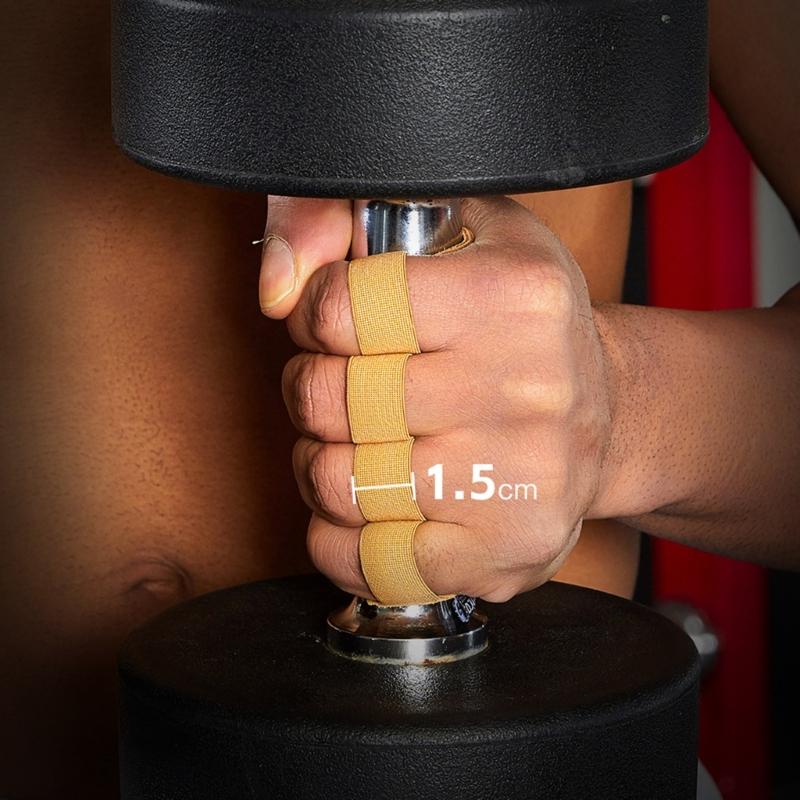 Nonslip Fingerless Weightlifting Glove Palms Protectors Four Finger Fitness Exercise Dumbbells Glove Workout Hand Grip