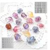 Easy Releasing Silicone Mold Various Shape Handmade Beads Moulds Pendant Molds Silicone Texture Suitable for Crafting