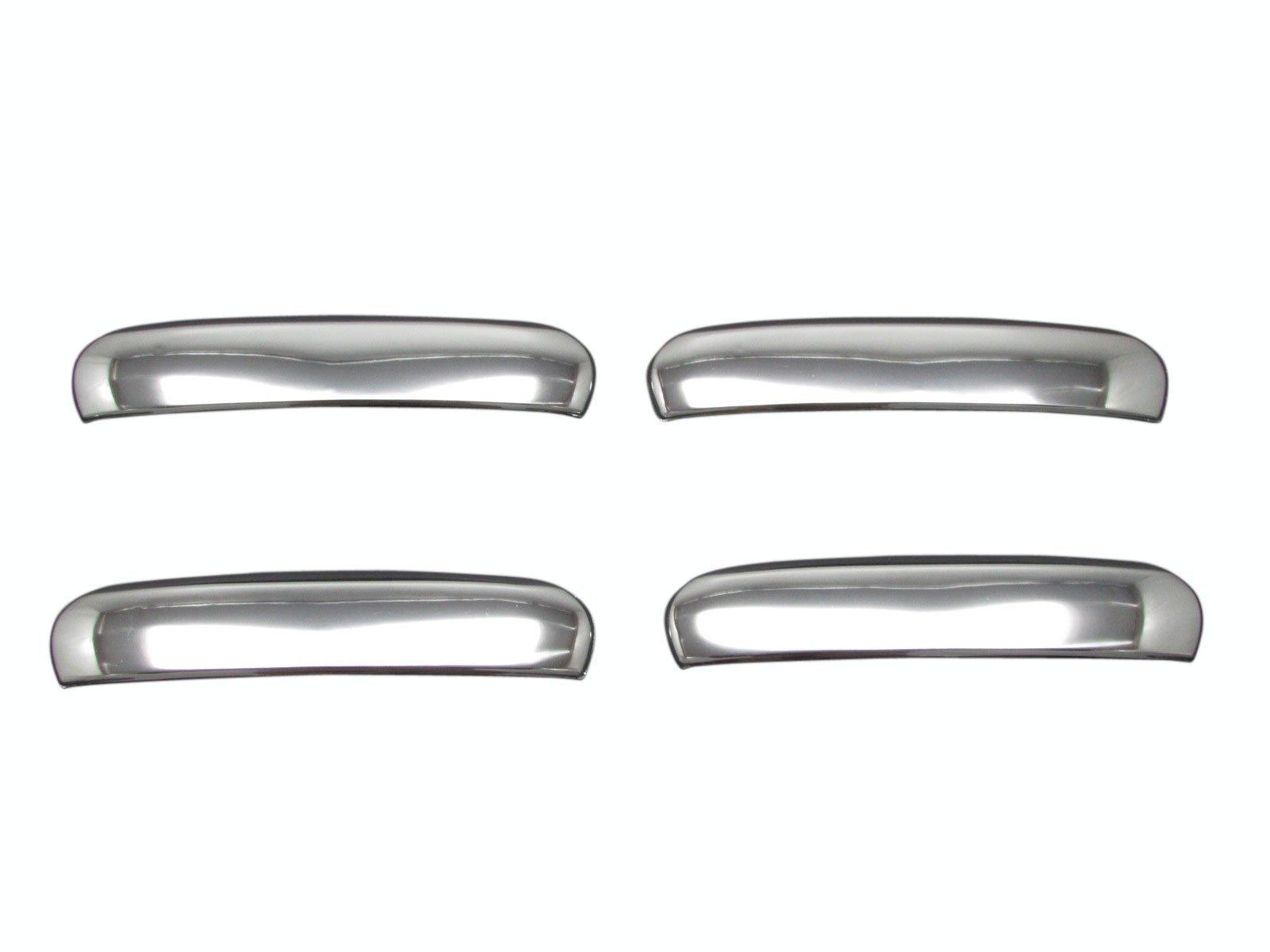 

BRIGHTZ Mirage Chrome Door Handle Set Part Number 13835 A05A/A03A Covers, 4-Piece [DHC-NOBU-248-4PC],