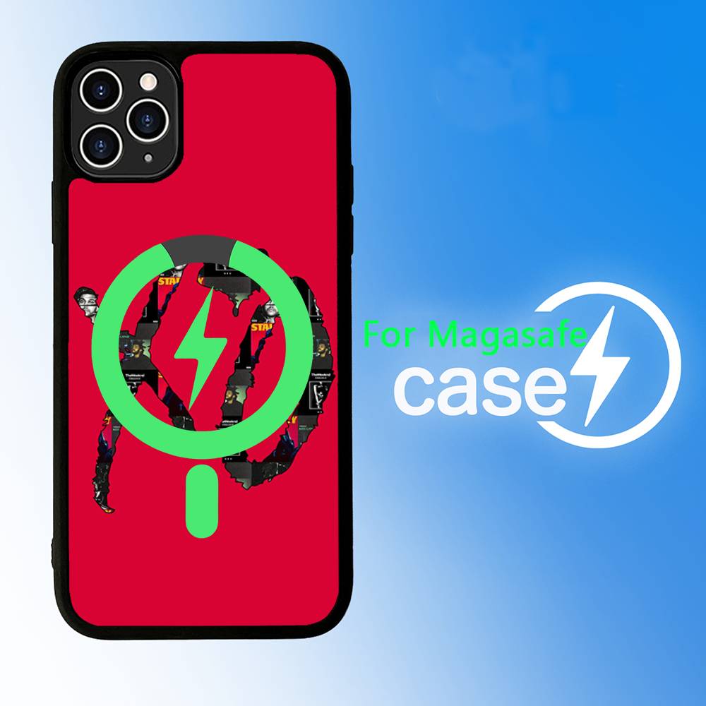 The W-Weeknd XO Phone Case For iPhone 17 16 15 14 13 12 11 Pro Max For Magsafe Wireless Charger Cover