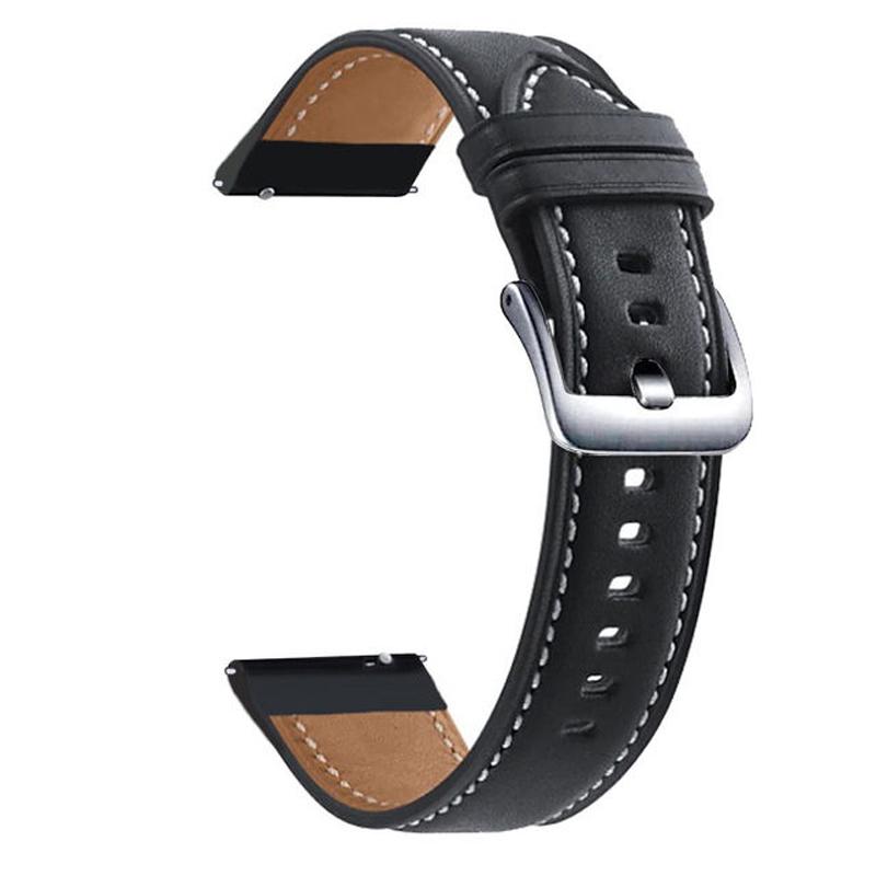 20mm Leather Band For Samsung Galaxy Watch 7 40 44mm Watch FE  Bracelet GalaxyWatch 5 Pro 45mm/4 40 44mm 6 Classic 47 43mm Strap