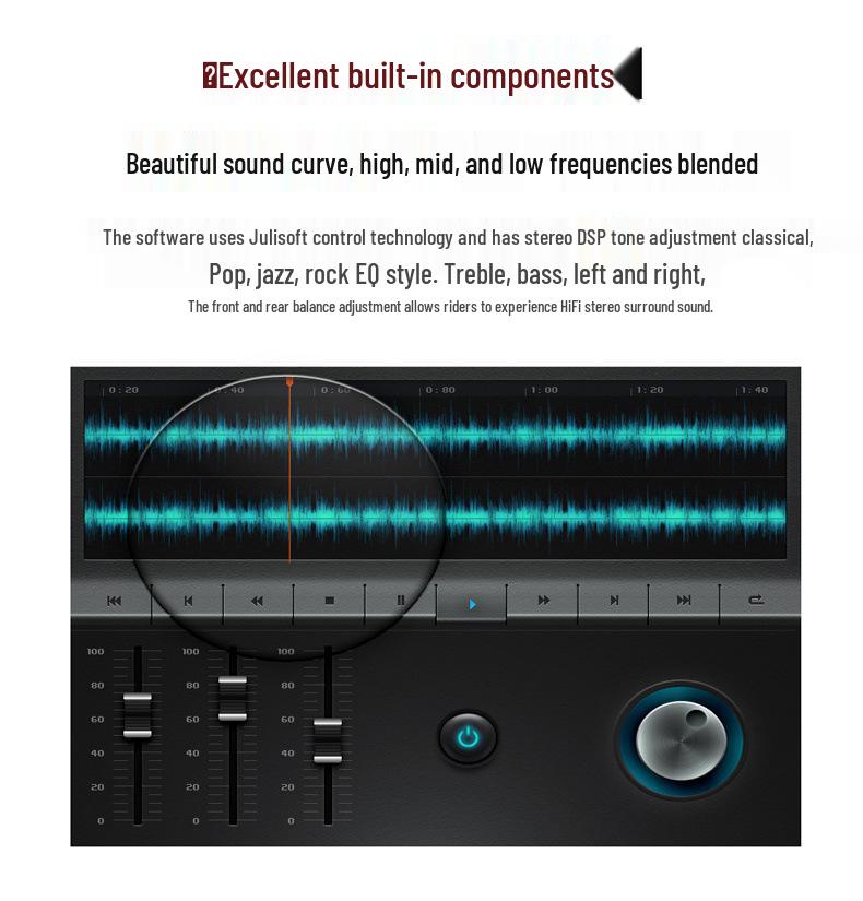 Bluetooth Car Audio Player for Truck
