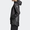 adidas ESSENTIALS Jackets Women's Black Hooded Moderate DZ0796