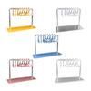 Acrylic Earring Holder Rack With Mini Hangers Jewelry Display Stand Ear Studs Organizer Tabletop Storage For Women Girl