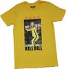Kill Bill Herren T-Shirt - The Bride Schwert Sce Gelb