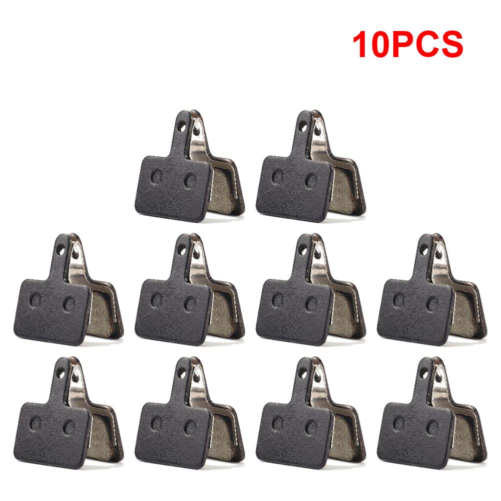 1-30 Stück Fahrradbremsbeläge für SHIMANO M375 M445 Fahrrad Harz Eisen Verschleißfeste Scheibenbremsenteile für Radfahren Schwarz