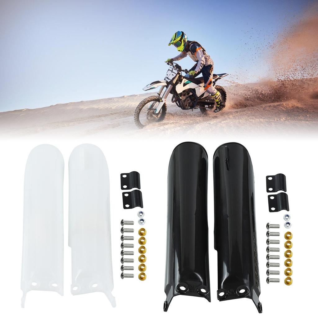 Dirt Bike Fork Covers Motorcycle Front Fork Suspension Guard Cover Perfect For 110-160ccTrail And Motocross Use