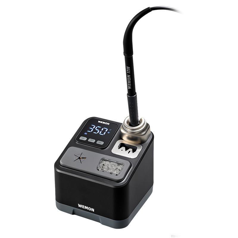 

WEMONC210 High-Power Soldering Station: Quick Heat, Auto Sleep, Mobile Phone Repair Tool. EU Plug WEMONK21A Soldering Station