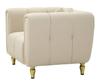 Armchair Alma Cream With Cushion Cm 97X81X71