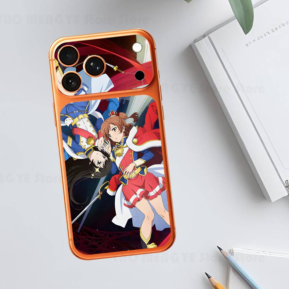 

Girls O-Opera Revue S-Starlight Plain Decal Skin For IPhone17 Pro ProMax Back Film Cover Wrap Anti-scratch Durable Sticker iPhone17promax