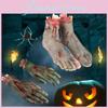 Halloween Requisite Gefälschte Hand Requisiten Filmdreh Requisiten Einzelne Gefälschte Hand Super Süß Exklusiv für den Außenhandel Körper Requisiten