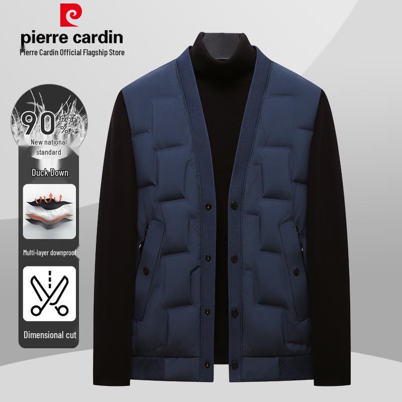 Pierre Cardin Men's 90% Duck Down Stand-Collar Vest