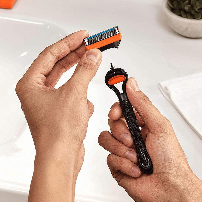 Buy Safety Shaving Razor Blades 5 Layers Replaceable Heads Fit 5