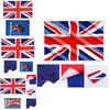 Prémiový dekorativní banner s britskou vlajkou pro slavnosti 90 cm x 150 cm