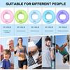Silicone Hand Grip Strengthener Finger Exerciser Set for Gym Home Workout Fitness Equipment Grip Strength Trainer
