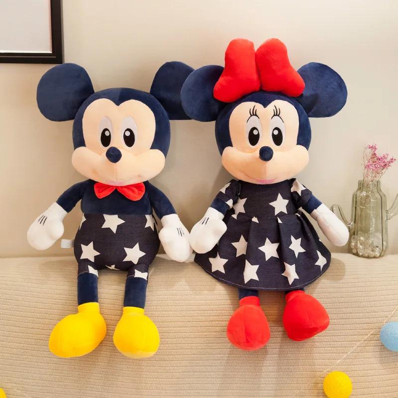 Stern Minnie Maus Plüschtier Cartoon Anime Plüschpuppe Kissen Als Geburtstagsgeschenk für Freundin