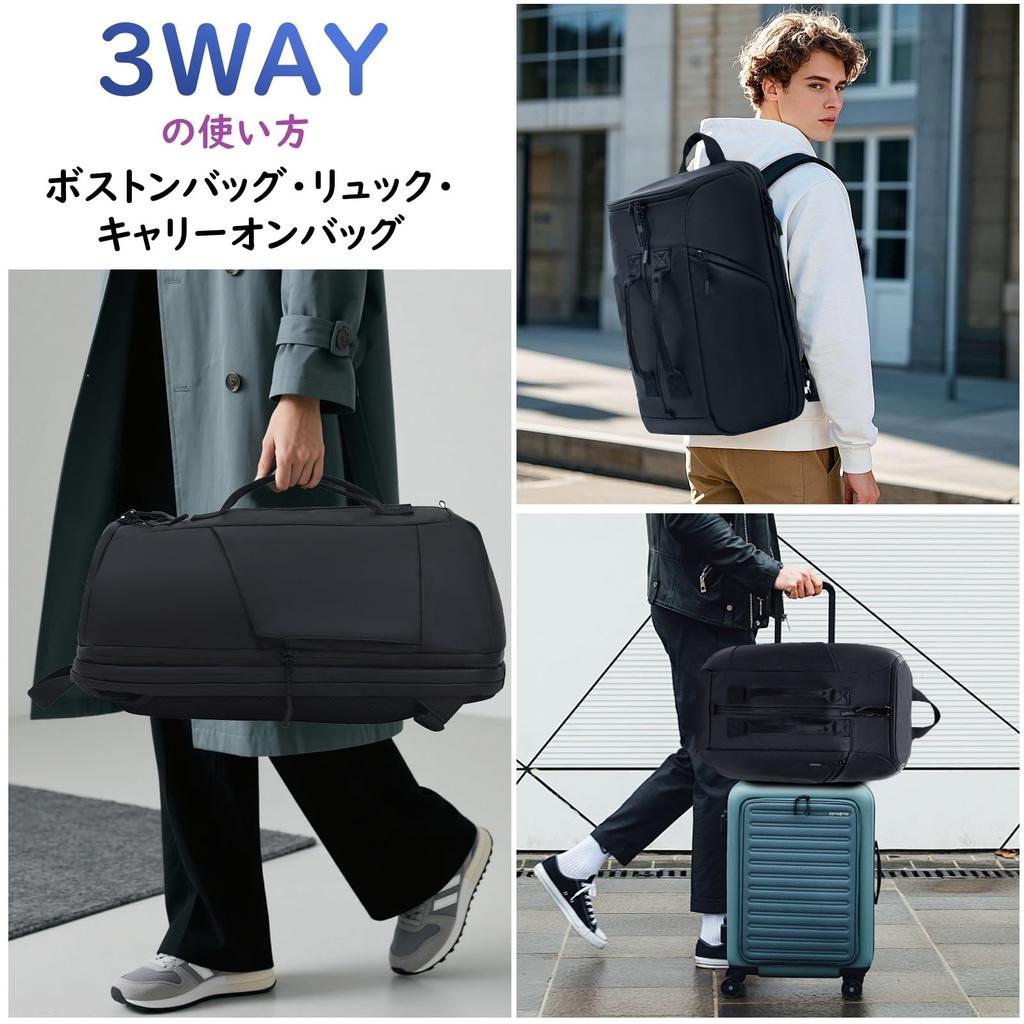 Hanana Vacuum Compression Backpack with Electric Air Fits Travel Can Be Used as a Boston Travel Large Capacity Expandable Suitable for Business Trips