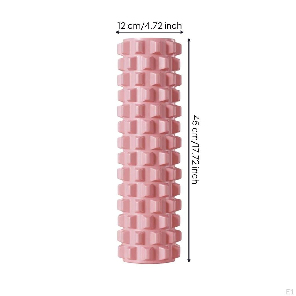 Foam Roller with Textured Surface High Density Massage Muscle Athletic
