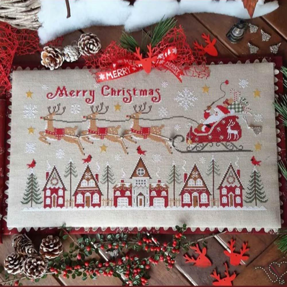 

Набори для рукоділля Різдвяні набори для вишивки Смішна вишивка Ручна робота DIY Матеріали для Різдва E