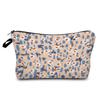 Women Flower Print Cosmetic Bag Toiletries Organize Travel Storage Case 6680