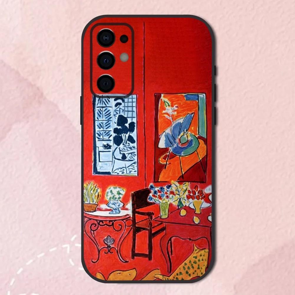 Henri Matisse Art Painting Phone Case For Samsung S24,S21,S22,S23,S30,Ultra,S20,Plus,Fe,Lite,Note,10,9,5G Black Soft Shell
