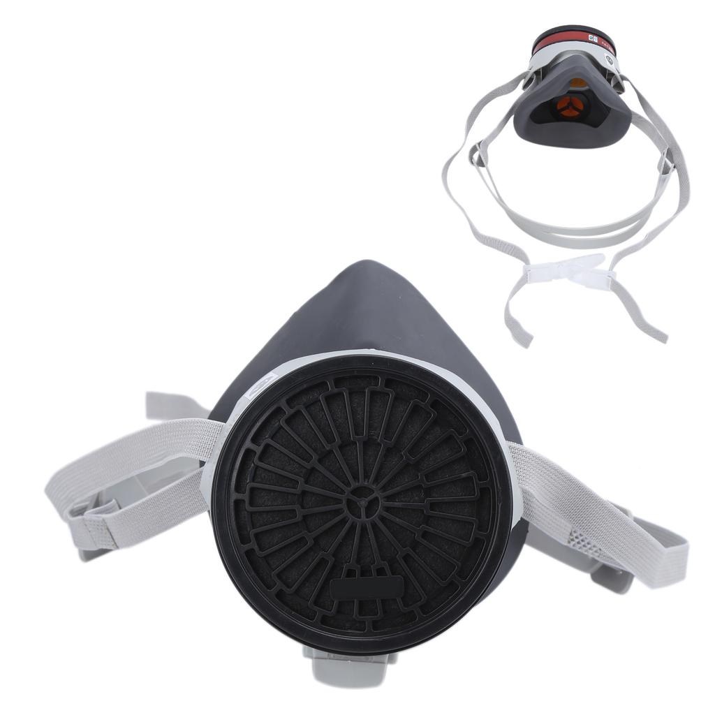 Gummi AntiToxisk Ansiktsmask med Filterbox nr 3 Gasförsvar Lätt Mångsidig