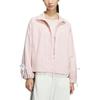 New Adidas Windbreaker WOVEN LOOSE FIT Jackets Coats Women's Light Pink KB0086