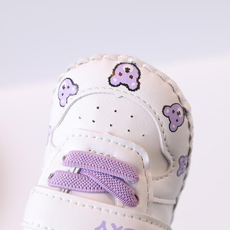 Chaussures pour bébé Printemps/Automne (0-18 mois) - Premiers Pas Antidérapants Semelle Souple Dessin Animé pour Bébés Unisexe