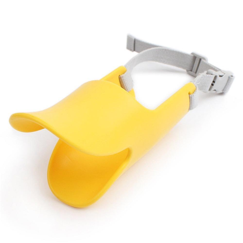 Muselière en Silicone Lisse Caoutchouc Muselière Douce en Silicone pour Petit Chien Muselière pour Chien Protection de Sécurité