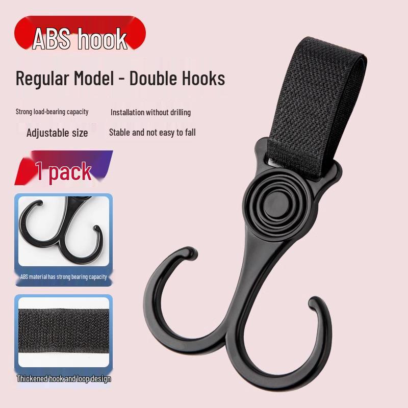 Universal Load-Bearing Hook for Electric Vehicles: Front-Mount Helmet and Grocery Carrier