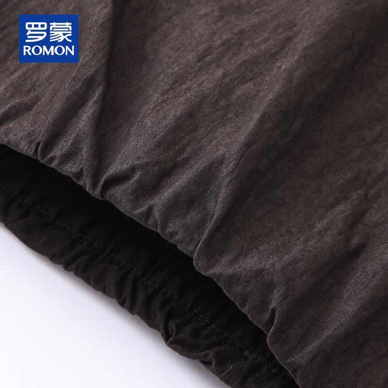 Romon Men's Casual Stand Collar Workwear Jacket