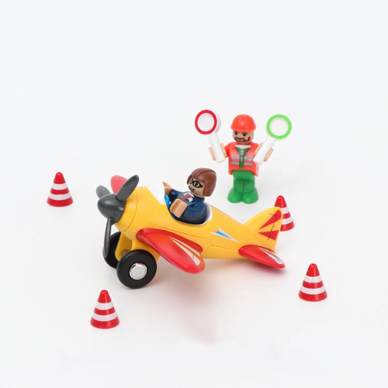 New Multifunctional Magnetic Car Ambulance Police Car Compatible with Thomas Wooden Track Train Toys For Kids