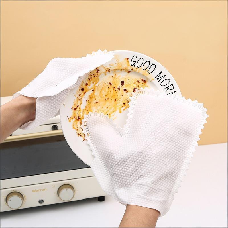 50/100 Dust Gloves - Suitable For Both Wet And Dry Use, Easy To Wipe And Dust, Ideal For Kitchen Cleaning