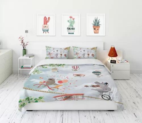 Comforter Violin Bedding Set Decoration Gift Suitable For Children Boys Girls And Adults Warm Soft Comfortable And Breathable