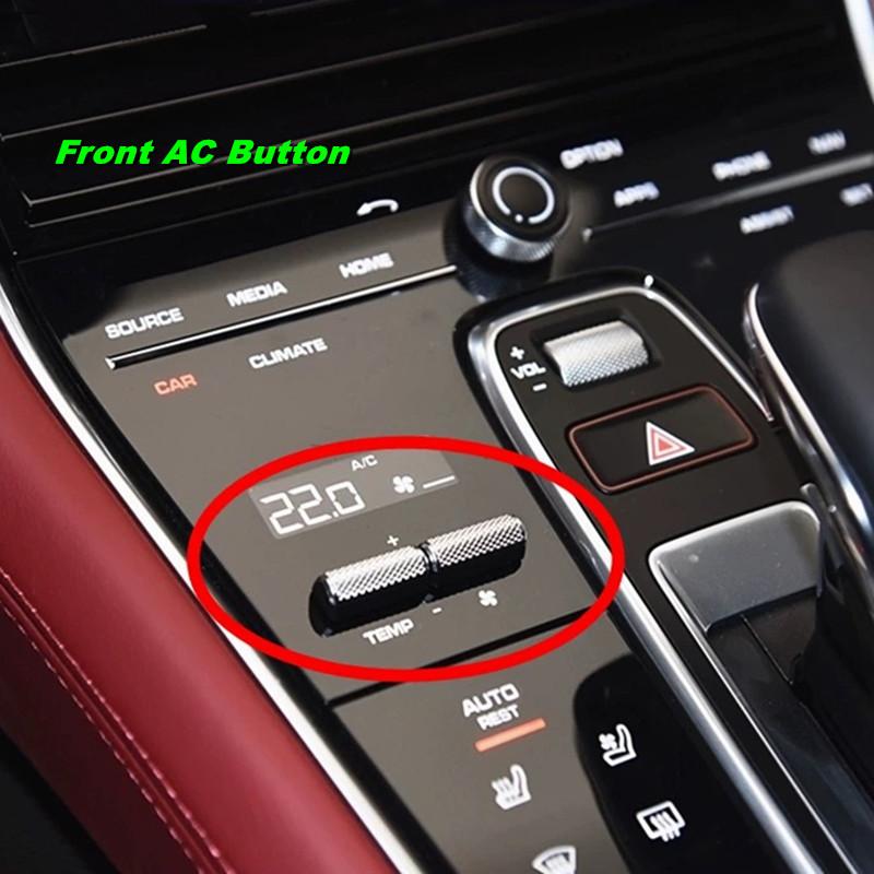Car Central Console Air Conditioning AC Temperature Adjust Sunroof Switch Button Replecement For Porsche Cayenne Panamera Macan