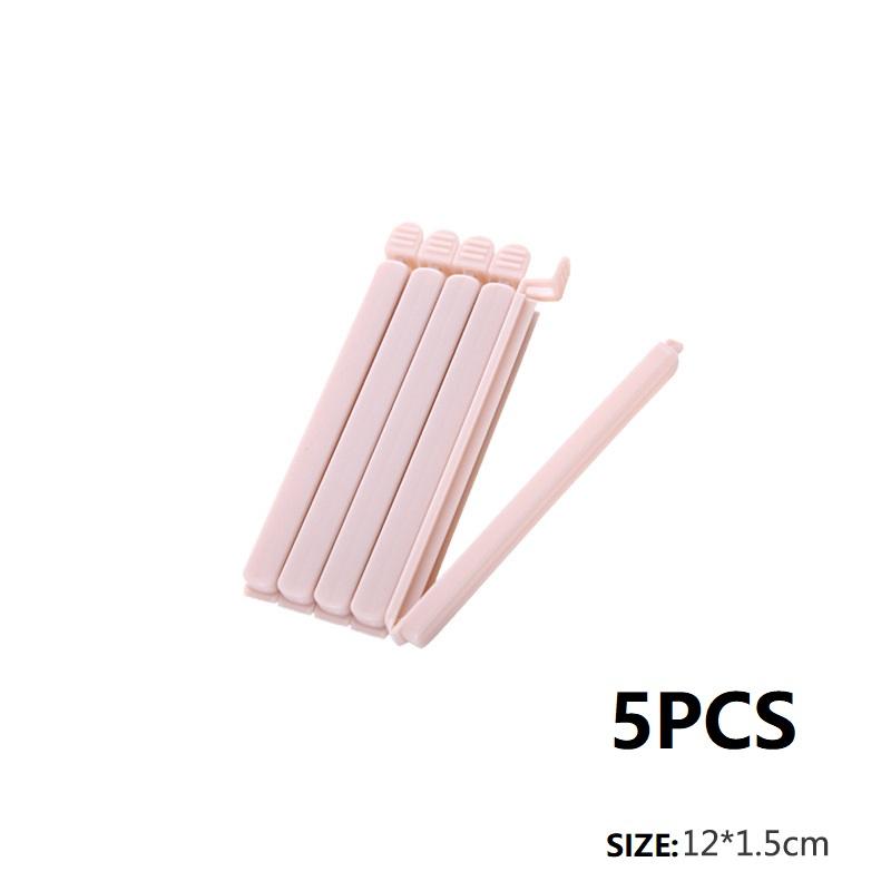 

5 шт. пищевых пакетов зажимы прищепки для закрытия пакетов герметичный влагостойкий герметик кухонные гаджеты термогерметик пинцет для пакетов