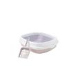 Large Extra-Thick Semi-Enclosed Cat Litter Box