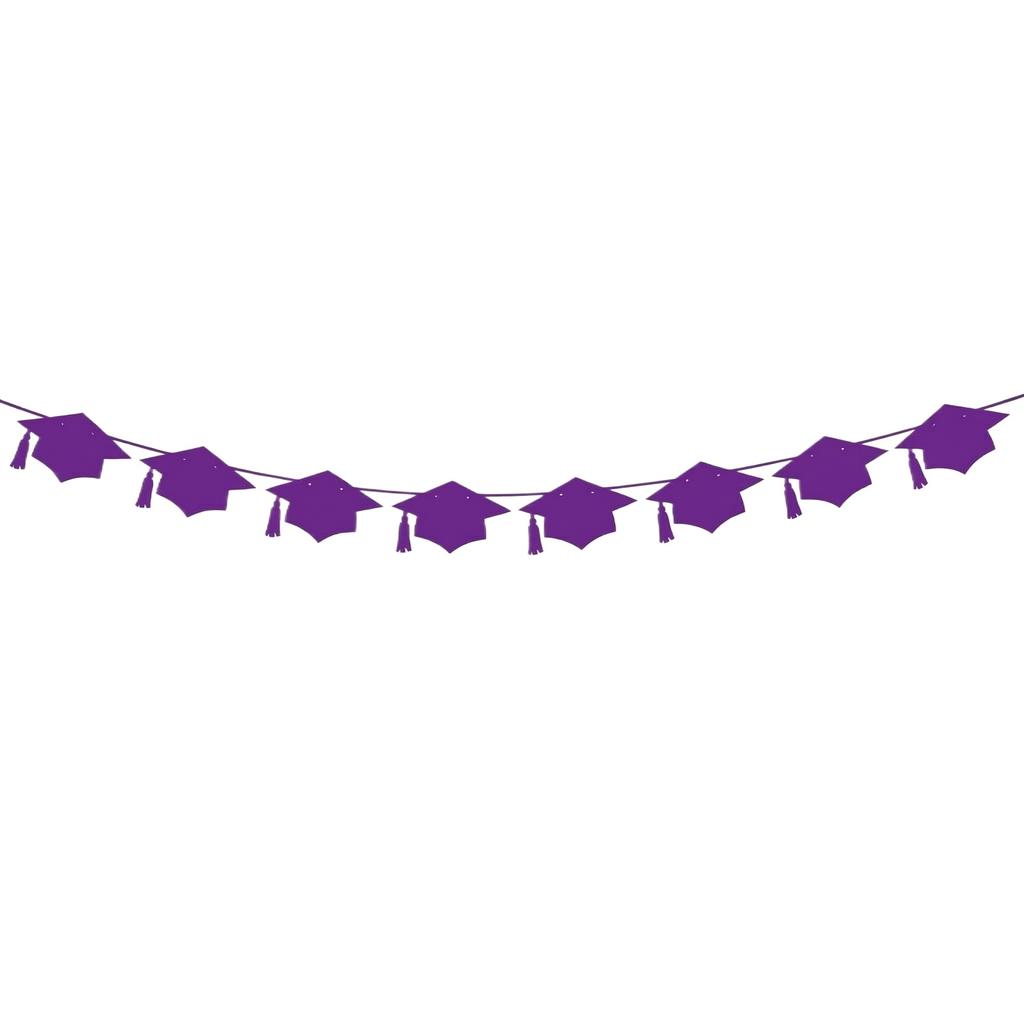 Class of 2026 Graduation Banner Party Decoration Hanging Garland for Graduation Celebration Events and School Parties