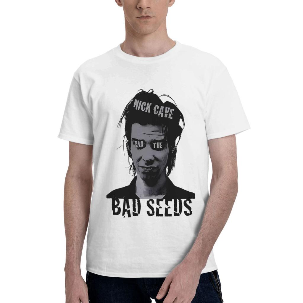 Nick Cave And The Bad Seeds 2 100 Cotton Casual Breathable Confortable Shirt Mens Clothing Brands Mens Shirt