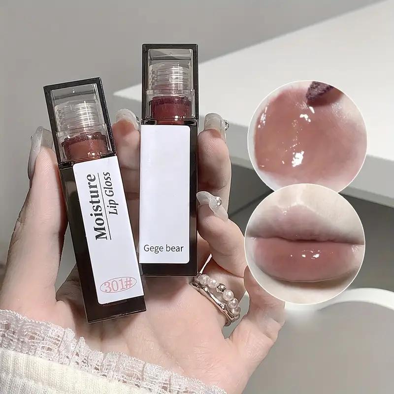 Jelly Hydrating Lip Essence Lip Gloss Wässrig glänzender Spiegel Lip Glaze Feuchtigkeitsspendende Lippenpflege