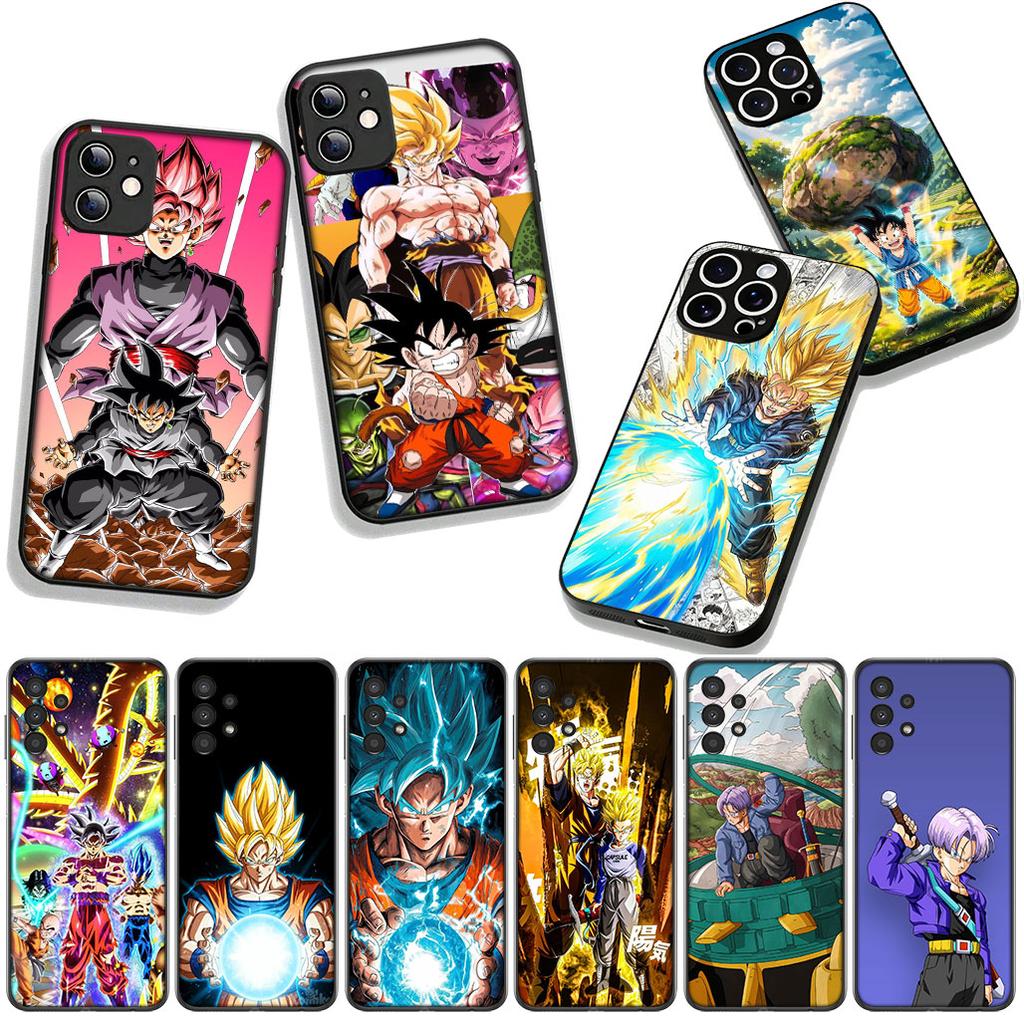 for Samsung Galaxy S25 S24 S22 S23 FE Ultra Plus A56 A05 A06 A15 A16 A55 S7 Edge Cover Case Dragon Gokus Torankusu Ball Trunks