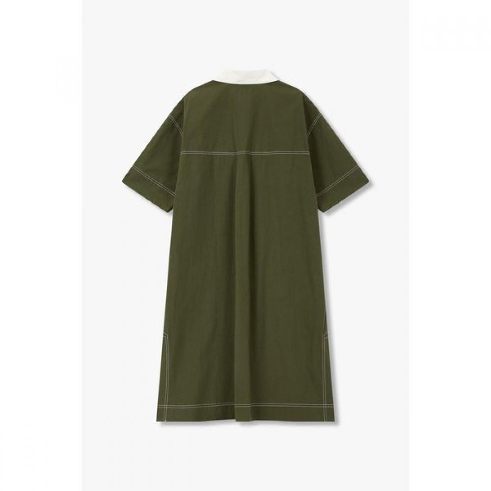 Studio Tomboy Color Block Point Pullover Dress  9175241982 