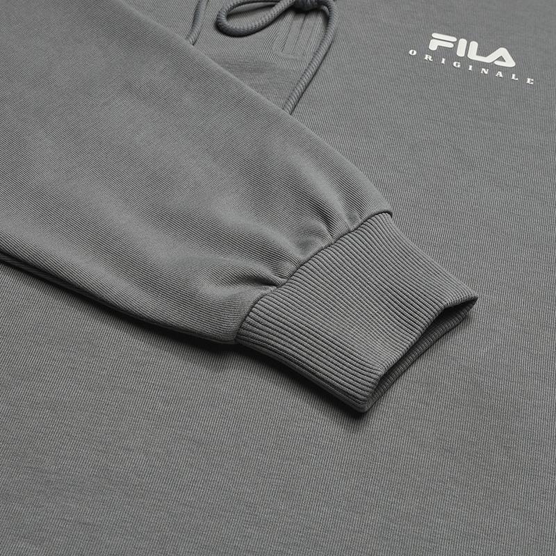 New FILA ORIGINALE Sweatshirt Women's Cloud Trace Gray F11W539201FDY
