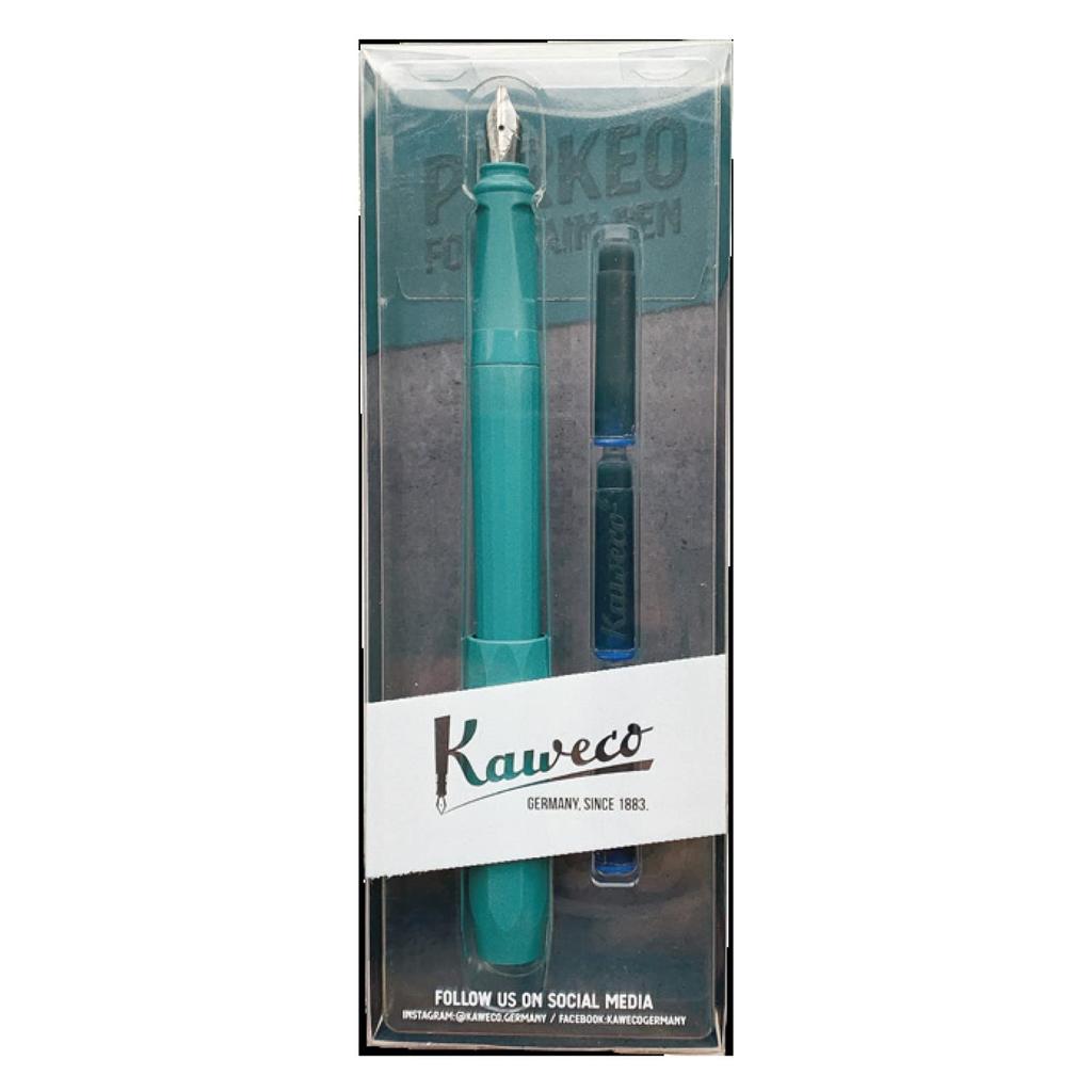 Kaweco Fountain Pen F Fine Point Pakeo Breezy Teal 10002229 Blister Regular Imported Product