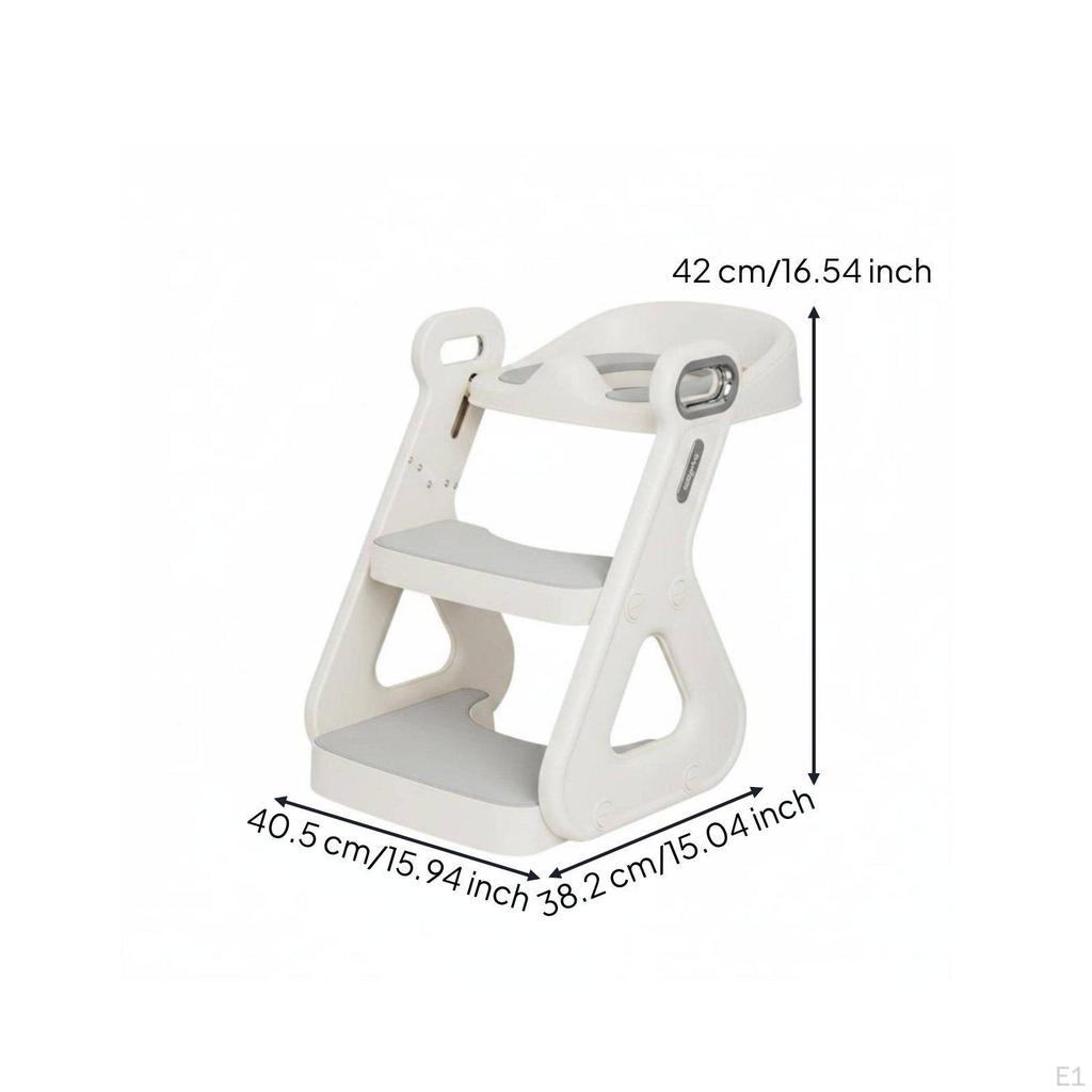 Folding Toilet Foldable Step Stool Potty Seat AntiSlip Pads Ladder for Young Children