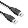 Copper Core USB 2.0 Male-to-Male Data Cable for Computer Connection, Dual-Head, A-to-A, Ideal for Mobile Hard Drive Enclosures