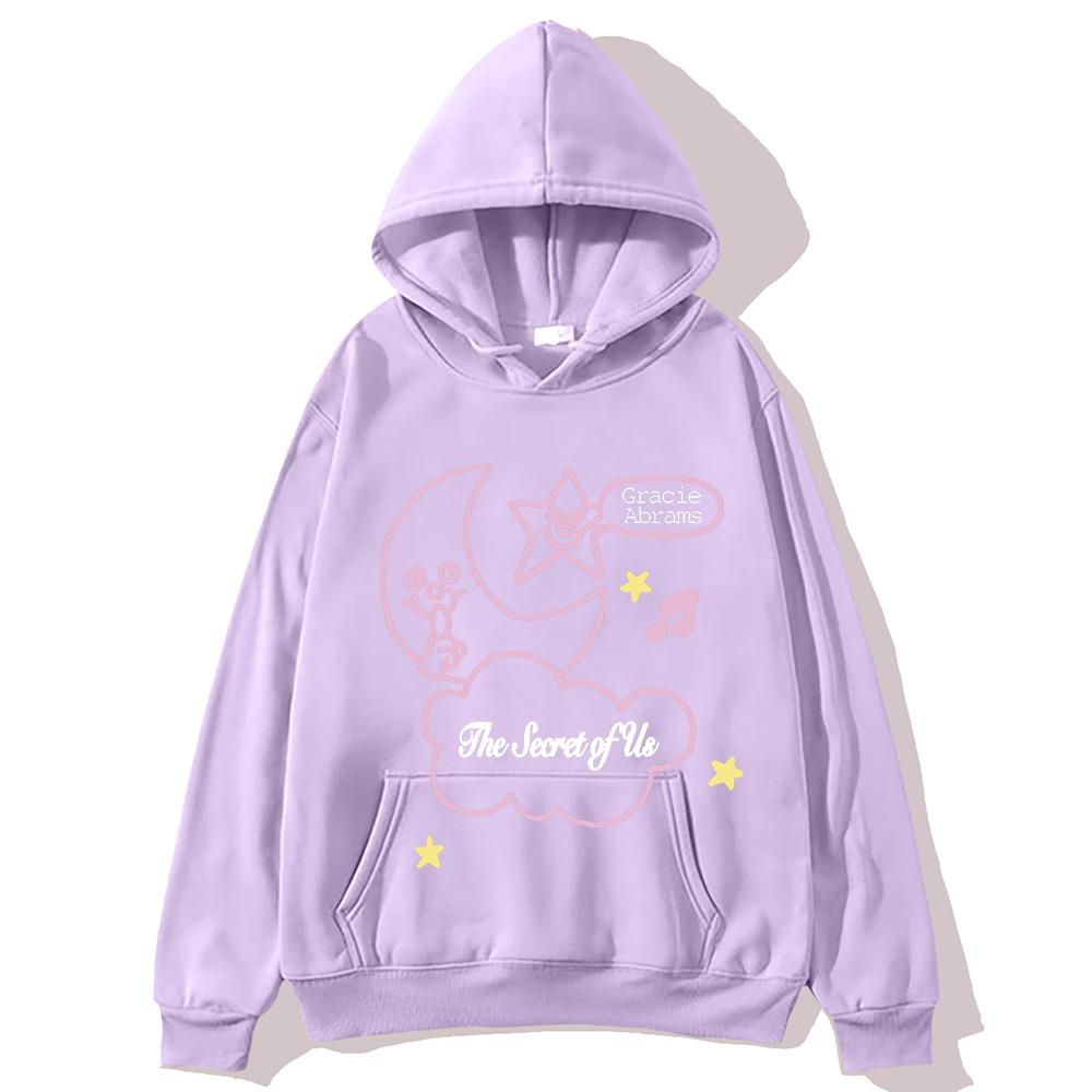 The Secret of Us Hoodie Gracie Abrams Y2k Sweatshirt  2025 Girls Clothing Unisex New Design Aesthetic Pullovers Casual Sudaderas